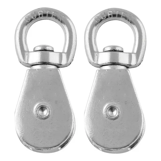 2 Garruchas Para Noria De 1'' Surtek® Carga Límite: 50 Kg