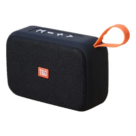 Mini Altavoz Bluetooth Portátil, Radio Inalámbrica Fm, Resistente Al Agua Negro