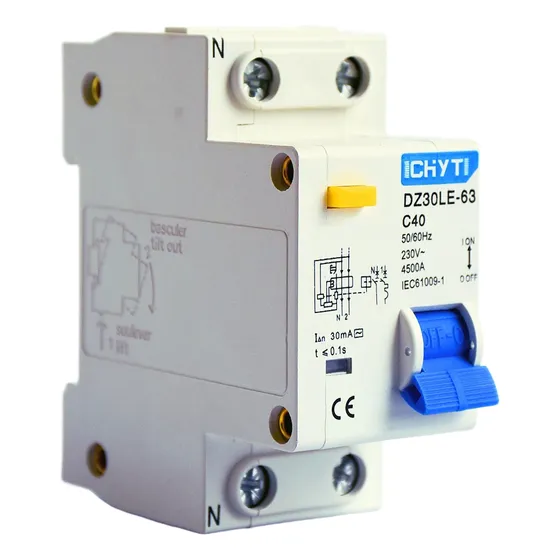 Interruptor Disyuntor Diferencial 63a L+n Breaker Fuga Tierr