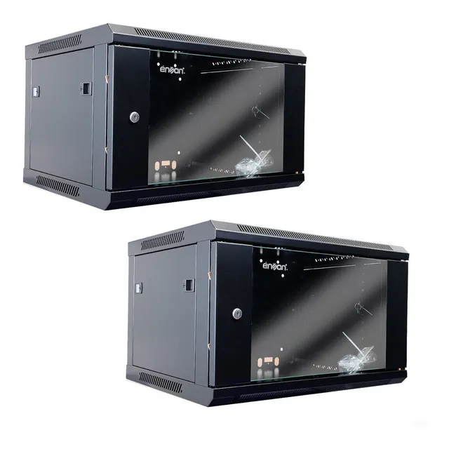 Kit 2 Gabinetes Para Pared Metálico Enson Ens-rkgb6u