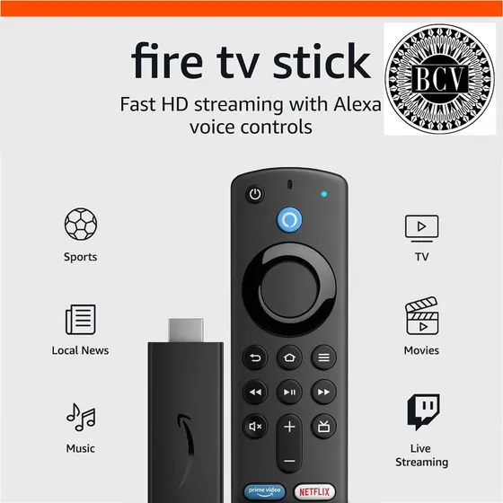 Amazon Fire Tv Stick 3era Gen Netflix/hbo Control Tv Alexa