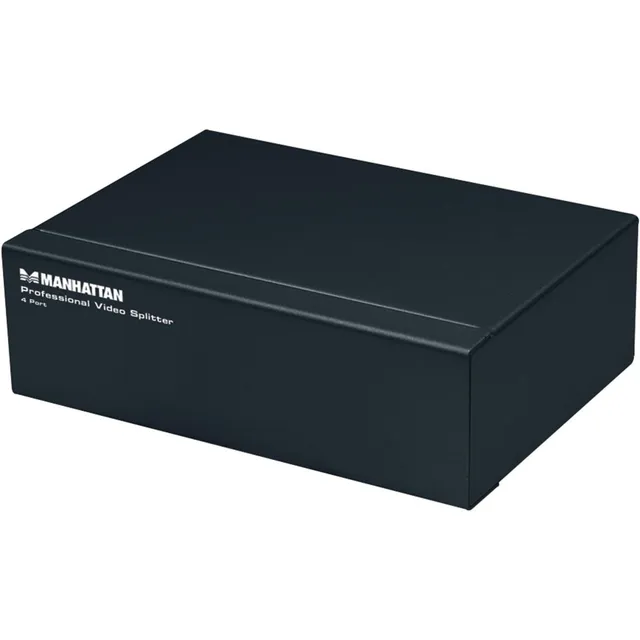 Video Splitter Manhattan 207348 4puertos Vga/svga/multisync
