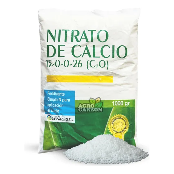 Nitrato De Calcio Granulado Fertilizante Soluble X Kg