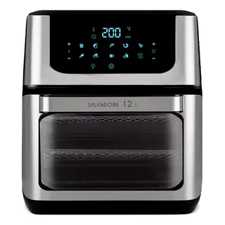 Fritadeira Air Fryer Oven Veronna Splendore Vaf1800d 4 Em 1 12 Litros Painel Digital 1700w Cor Preta Fritadeira Air Fryer Oven Veronna Splendore Vaf1800d 4 Em 1 12 Litros Painel Digital 1700w Cor Preta