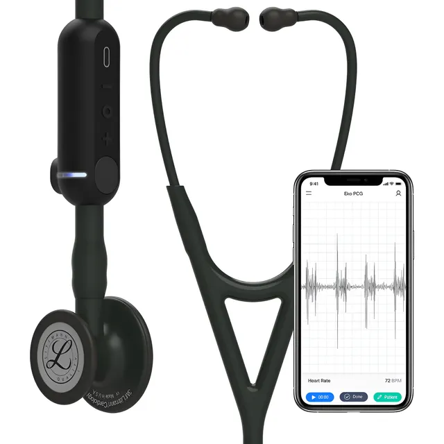 Fonendoscopio Digital Littmann® Core Digital Ref 8480 Negro