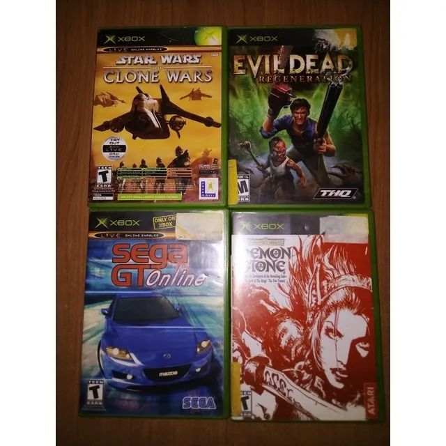 Juegos Xbox Clásico Usados En Perfecto Estado.