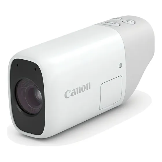 Canon PowerShot Zoom compacta color blanco