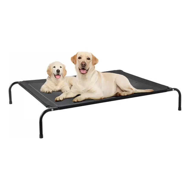 Cama Gigante Para Perros Catre Color Negro