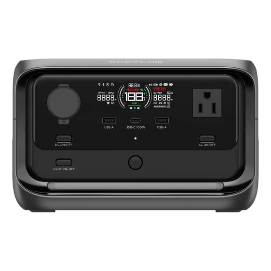 Generador Eléctrico Ecoflow River 3 Plus 600w 286wh UPS