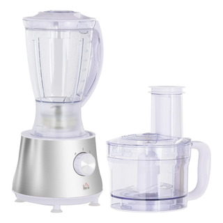 Homcom Batidora 2 En 1, Combo De Procesador De Alimentos Par Homcom Batidora 2 En 1, Combo De Procesador De Alimentos Par