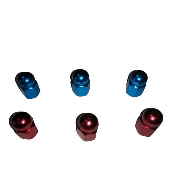 Tapa Válvula Hexagonal De Bicicleta-moto-carro Pack 4.