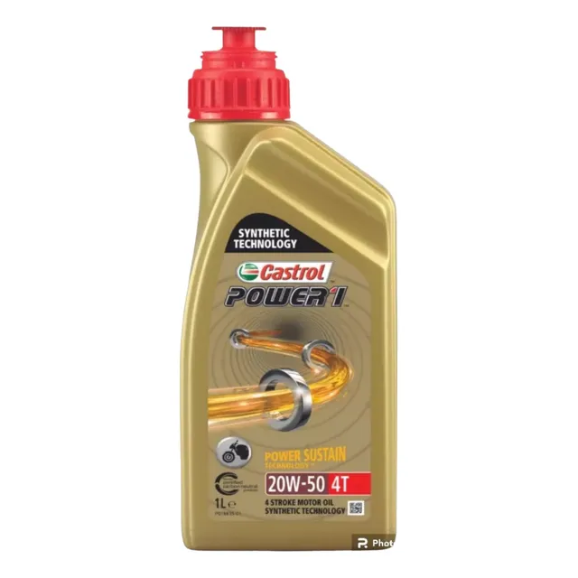 Aceite Castrol Power 1 20w 50 Semi Sintético 