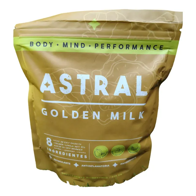 Golden Milk  210g_ Bebida Vegetal 21 Porciones