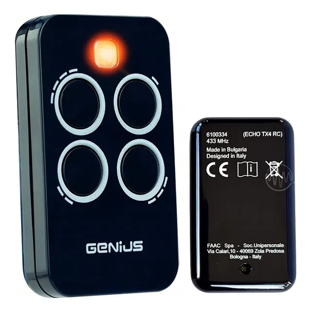 Control Genius Original Garaje Electrico Motor 433 Mhz