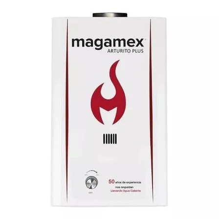 Calentador Magamex Instantaneo Ci-ap-06 Gas LP 4.5lts Color Plateado