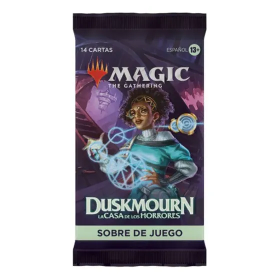 Sobre 14 Cartas Magic Tcg Duskmourn La Casa De Los Horrores Idioma Español