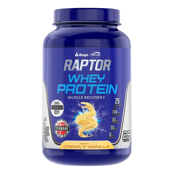 Raptor Whey Protein Crema Y Vainilla Polvo