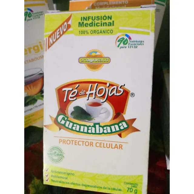 Caja Proagrosalud Hoja De Guanabana Orgánica