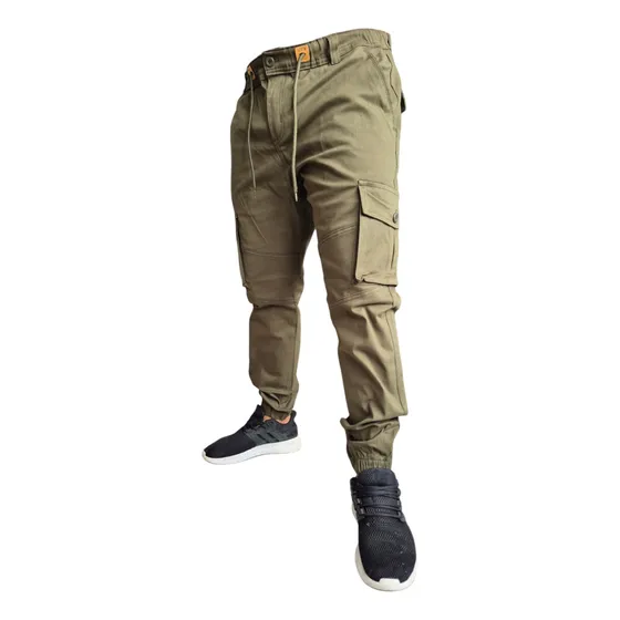 Pantalón  Camuflado En Dril Para Hombre