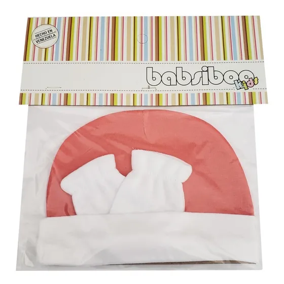 Kit Gorro Y Manoplas Para Bebés Babsiboo Ref. 7165