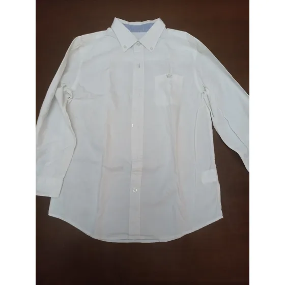 Camisa Manga Larga, Niño, 100% Algodón