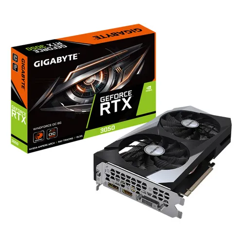 Tarjeta Gráfica Gigabyte Geforce Rtx 3050 8gb Gddr6