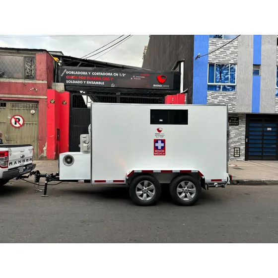 Remolque Tipo Unidad Medica Nuevo