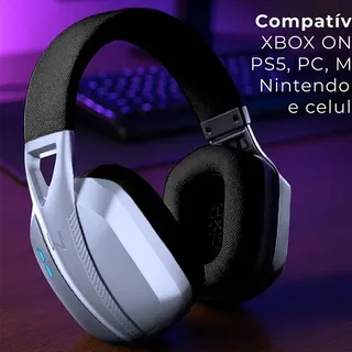 Headset Gamer Wireless Warrior - Ph703 Preto