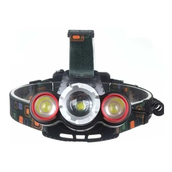 3 Lamparas Tipo Minero 5000 Lumens Recargable Contra Agua 