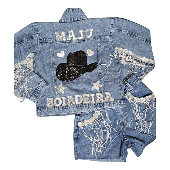 Conjunto Boiadeira Sem Chapéu