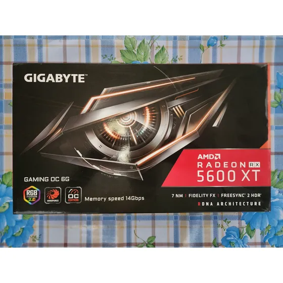 Placa De Video Gigabyte Rx 5600 Xt 6gb - Perfecto Estado