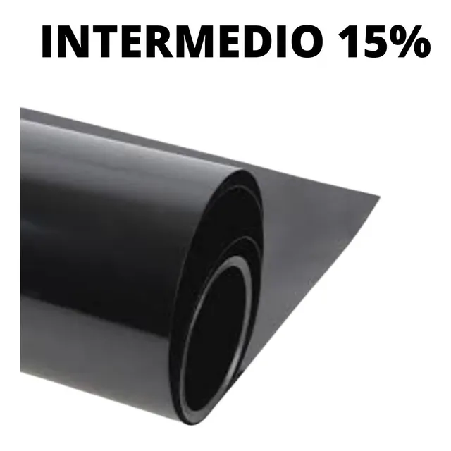 Laminas Para Polarizar X 2 Mts X 1.52 Nanocarbon Oscuro 5%