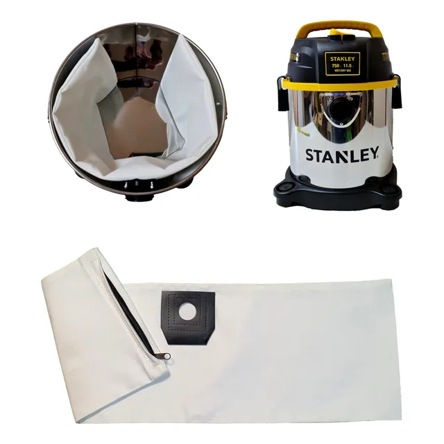 Bolsa Reutilizable Para Aspiradora Stanley 3 Gal Mod Sl18136