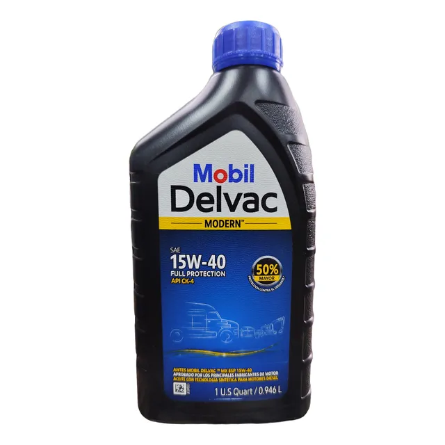 Aceite 15w40 Semisintético Para Gasolina Y Diesel Mobil