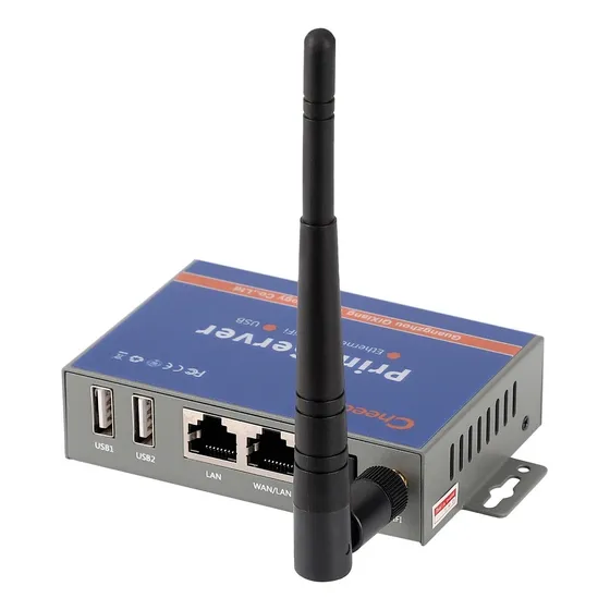 Print Server 2 Portas Usb E 1 Rj45 Sem Fio