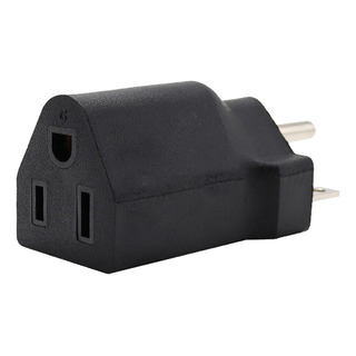 / Adaptador De Enchufe Portátil De 110-120 6-15r A 5-15r / Adaptador De Enchufe Portátil De 110-120 6-15r A 5-15r