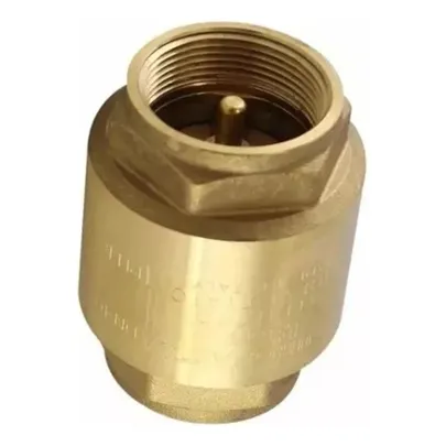 Valvula Check De Bronce ( 1 Pulgadas )