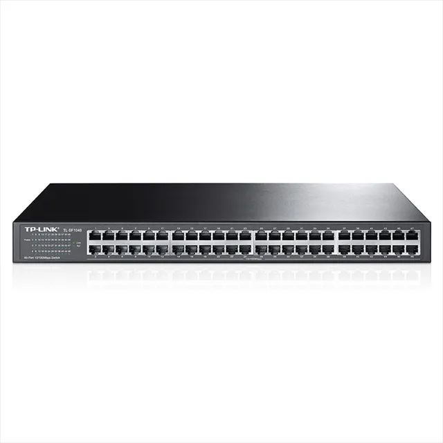 Tp-link, Switch 48 Puertos 10/100 Montaje En Rack, Tl-sf1048
