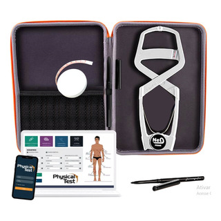 Adipômetro Clinico Profissional Prime Med + Trena + Estojo Adipômetro Clinico Profissional Prime Med + Trena + Estojo