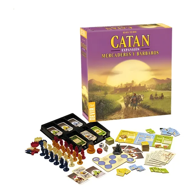Juego De Mesa Catan Mercaderes Y Bárbaros (expansión)