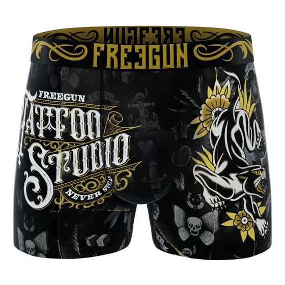 Boxer Freegun Tattoo 25