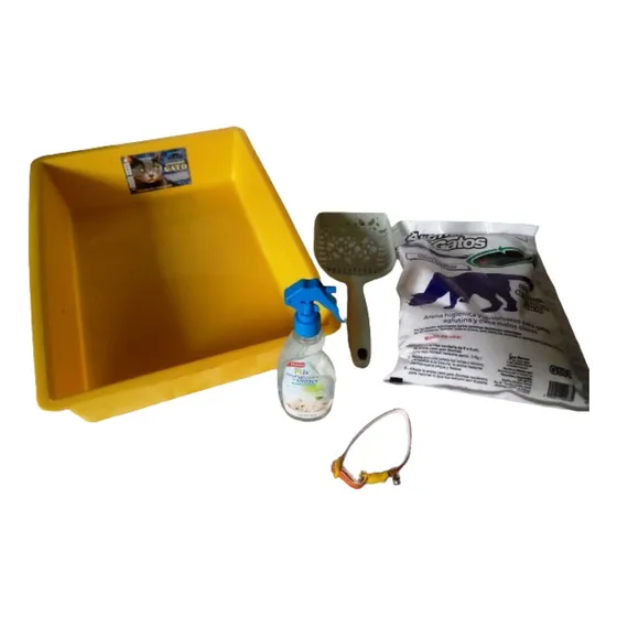 Kit Arenero Para Gatos Mediano