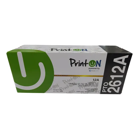 Toner Compatible Hp 12a Q2612a Para 1010 1012 1018 1020