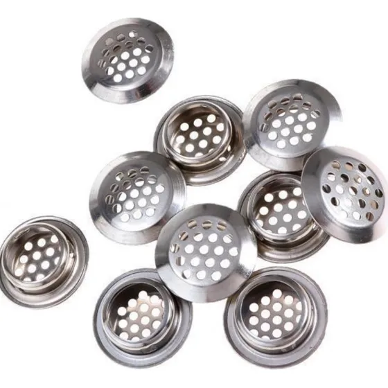 Orifício De Malha De Ventilação Redondo 4 Pcs