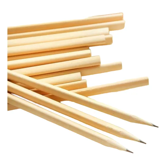 Lapiz Negro Cuerpo Madera Plantable Souvenir X50 Un Oferta!