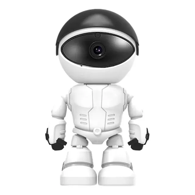 Cámara De Seguridad Wifi Muñeco Robot Vigilante