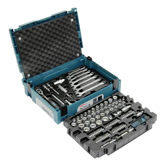 Set Herramientas Manuales 120 Piezas Makita E-08713 Color Verde