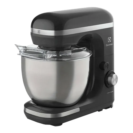 Batedeira Planetária EKM40 Tigela Inox 5L Electrolux Preta 60Hz