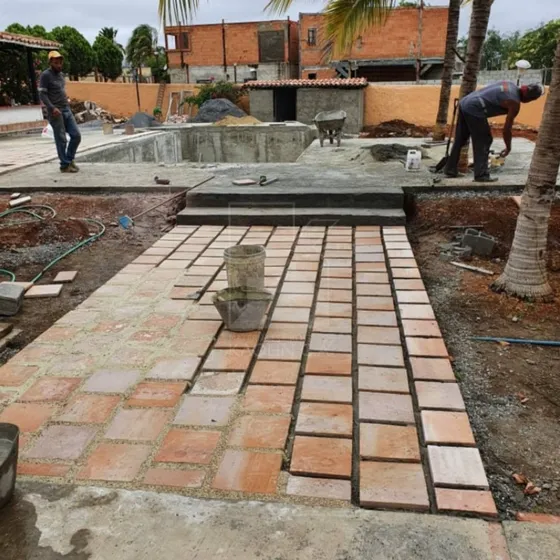 Caico O Ladrillo Rustico Doble Para Piso