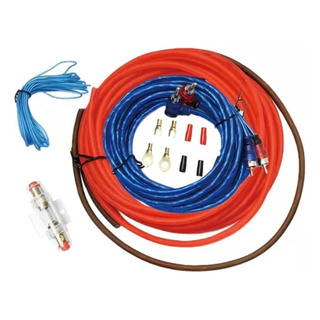 Kit Cables Amplificador Y Subwoofer Auto Tiaoping 1500w / Kit Cables Amplificador Y Subwoofer Auto Tiaoping 1500w /